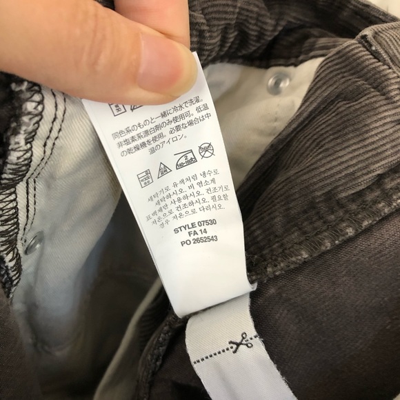 J. Crew grey menโs cords - Picture 9 of 9